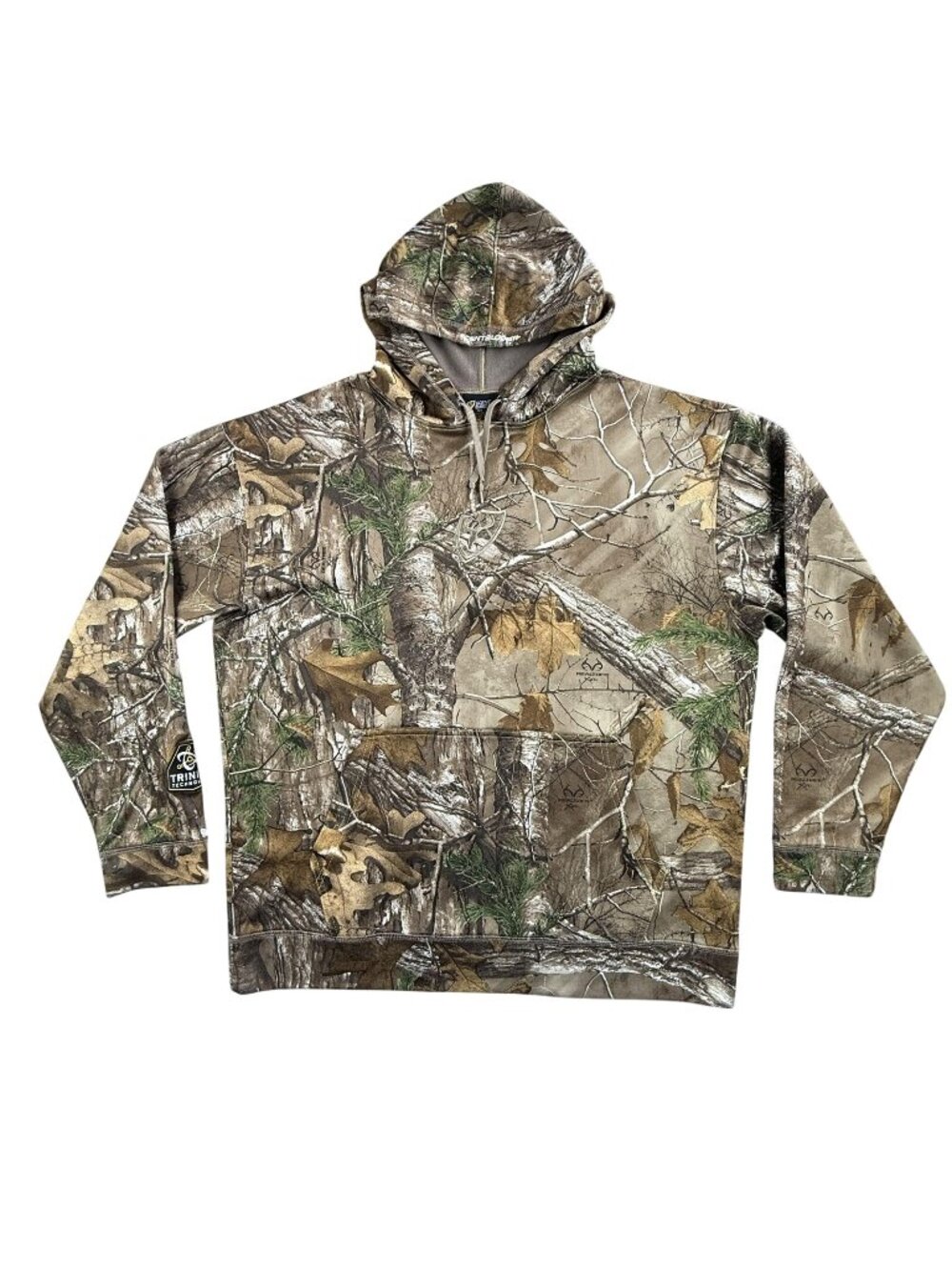 ScentBlocker Hoodie Mens Large Brown Realtree Xtra Camo Fleece Pullover Hunting
